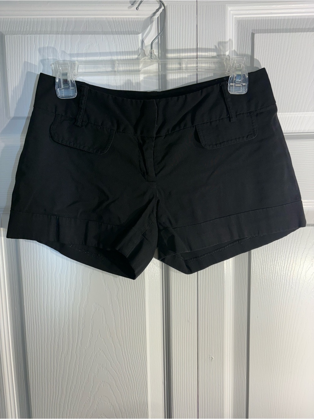 Takara Black Cuffed Utility Shorts Juniors Size 3 (A1)